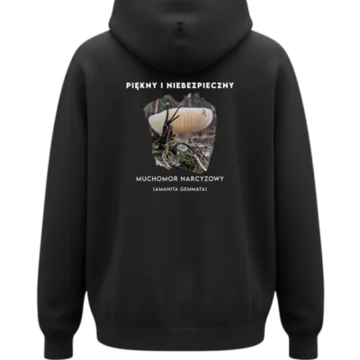 BLUZA Z KAPTUREM - MUCHOMOR NARCYZOWY