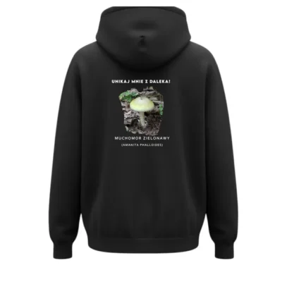BLUZA Z KAPTUREM - MUCHOMOR ZIELONAWY